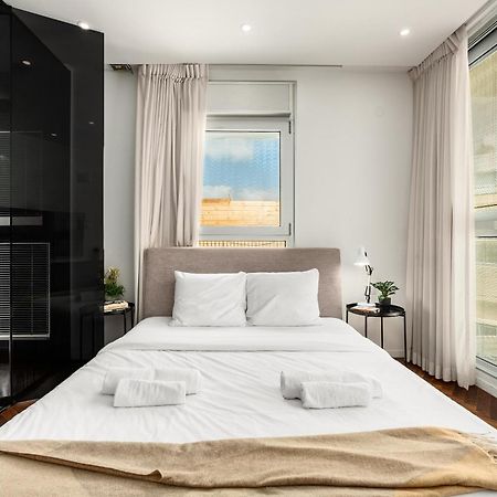 Penthouse 3Br + Roof Top + Parking - On The Beach Χάιφα Εξωτερικό φωτογραφία